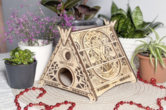 Hamster House - Laser Cut File, SVG plan of Native American Product Image 7