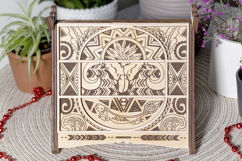 Hamster House - Laser Cut File, SVG plan of Native American Product Image 5