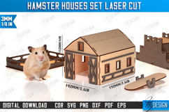 Hamster House Laser Cut | Small Pets Supplies | Home Pets Product Image 1