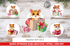 Wind Spinner Hamster Gift Product Image 1