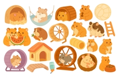 Hamster Clipart Set Product Image 2