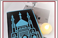 2in1 Mosque ITH Passport Cover and Mosque Embroidery Design Product Image 4