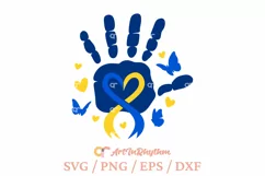 Autism Awareness Ribbon svg, Down syndrome svg Product Image 4