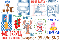 Hand Drawing Summer Png Svg Product Image 1