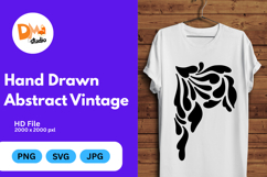 Hand Drawn Abstract Vintage Product Image 1