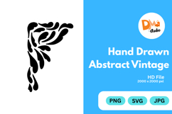 Hand Drawn Abstract Vintage Product Image 1