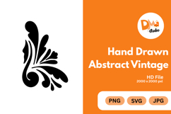 Hand Drawn Abstract Vintage Product Image 1