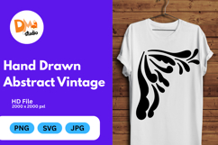 Hand Drawn Abstract Vintage Product Image 1