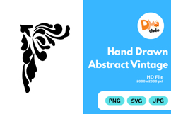 Hand Drawn Abstract Vintage Product Image 1
