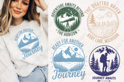 Hand-Drawn Adventure Camping Png Clipart Design Product Image 1