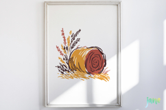Hand-Drawn Autumn Thanksgiving Elements SVG PNG Product Image 5