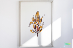 Hand-Drawn Autumn Thanksgiving Elements SVG PNG Product Image 5