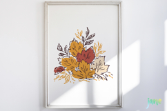 Hand-Drawn Autumn Thanksgiving Elements SVG PNG Product Image 5
