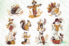 Hand-Drawn Autumn Thanksgiving SVG PNG Product Image 4