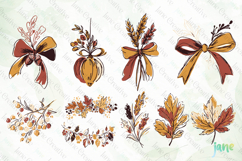 Hand-Drawn Autumn Thanksgiving SVG PNG Product Image 8