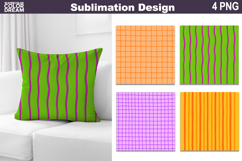 Hand-drawn Background Pillow Design | Fall Halloween Print Product Image 1