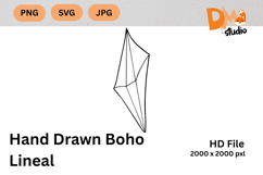 Hand Drawn Boho Lineal Product Image 1