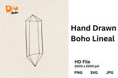 Hand Drawn Boho Lineal Product Image 1