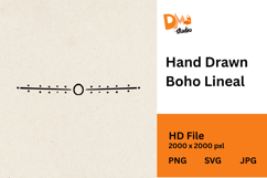 Hand Drawn Boho Lineal Product Image 1