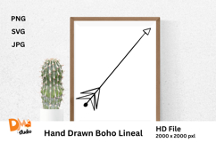 Hand Drawn Boho Lineal Product Image 1