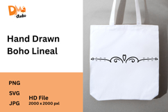 Hand Drawn Boho Lineal Product Image 1