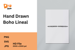 Hand Drawn Boho Lineal Product Image 1