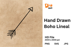 Hand Drawn Boho Lineal Product Image 1