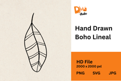 Hand Drawn Boho Lineal Product Image 1