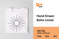 Hand Drawn Boho Lineal Product Image 1