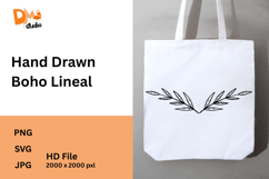 Hand Drawn Boho Lineal Product Image 1