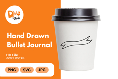 Hand Drawn Bullet Journal Product Image 1