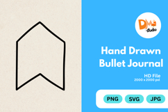 Hand Drawn Bullet Journal Product Image 1