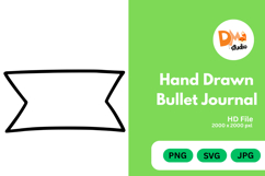 Hand Drawn Bullet Journal Product Image 1