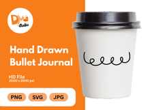 Hand Drawn Bullet Journal Product Image 1