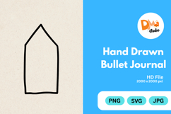 Hand Drawn Bullet Journal Product Image 1