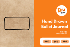 Hand Drawn Bullet Journal Product Image 1