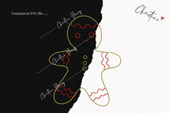 Hand Drawn Cookies Clipart | Christmas PNG Product Image 2