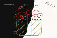 Hand Drawn Gifts Clipart | Christmas PNG Product Image 2