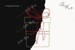 Hand Drawn Gifts Clipart | Christmas PNG Product Image 2
