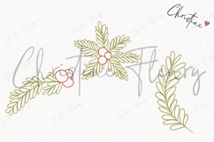 Hand Drawn Plant Clipart | Christmas PNG Product Image 3
