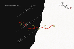 Hand Drawn Lights Clipart | Christmas PNG Product Image 2