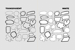 Hand Drawn Comic Speech Bubbles Product Image 4