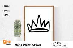 Hand Drawn Crown Product Image 1
