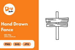 Hand Drawn Fence Product Image 1