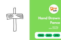 Hand Drawn Fence Product Image 1