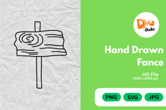 Hand Drawn Fence Product Image 1