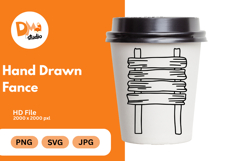 Hand Drawn Fence Product Image 1