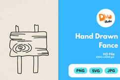 Hand Drawn Fence Product Image 1