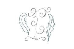 Hand Drawn Ornaments 01 SVG Cut File Product Image 1