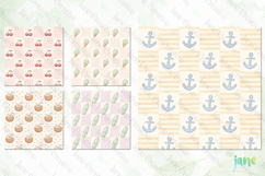 Hand-Drawn Pastel Summer Vibes Pattern Product Image 3